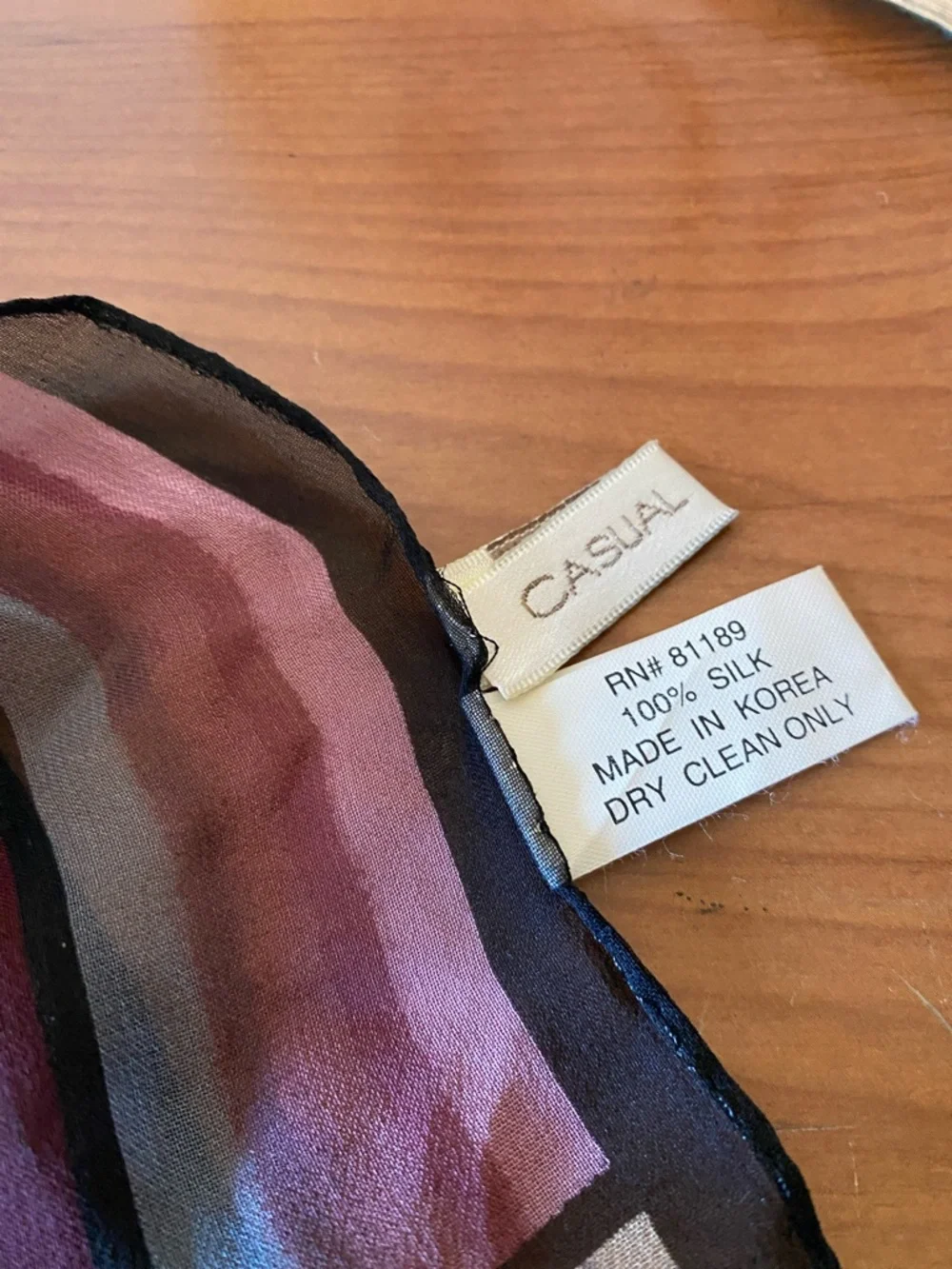 Silk Scarf